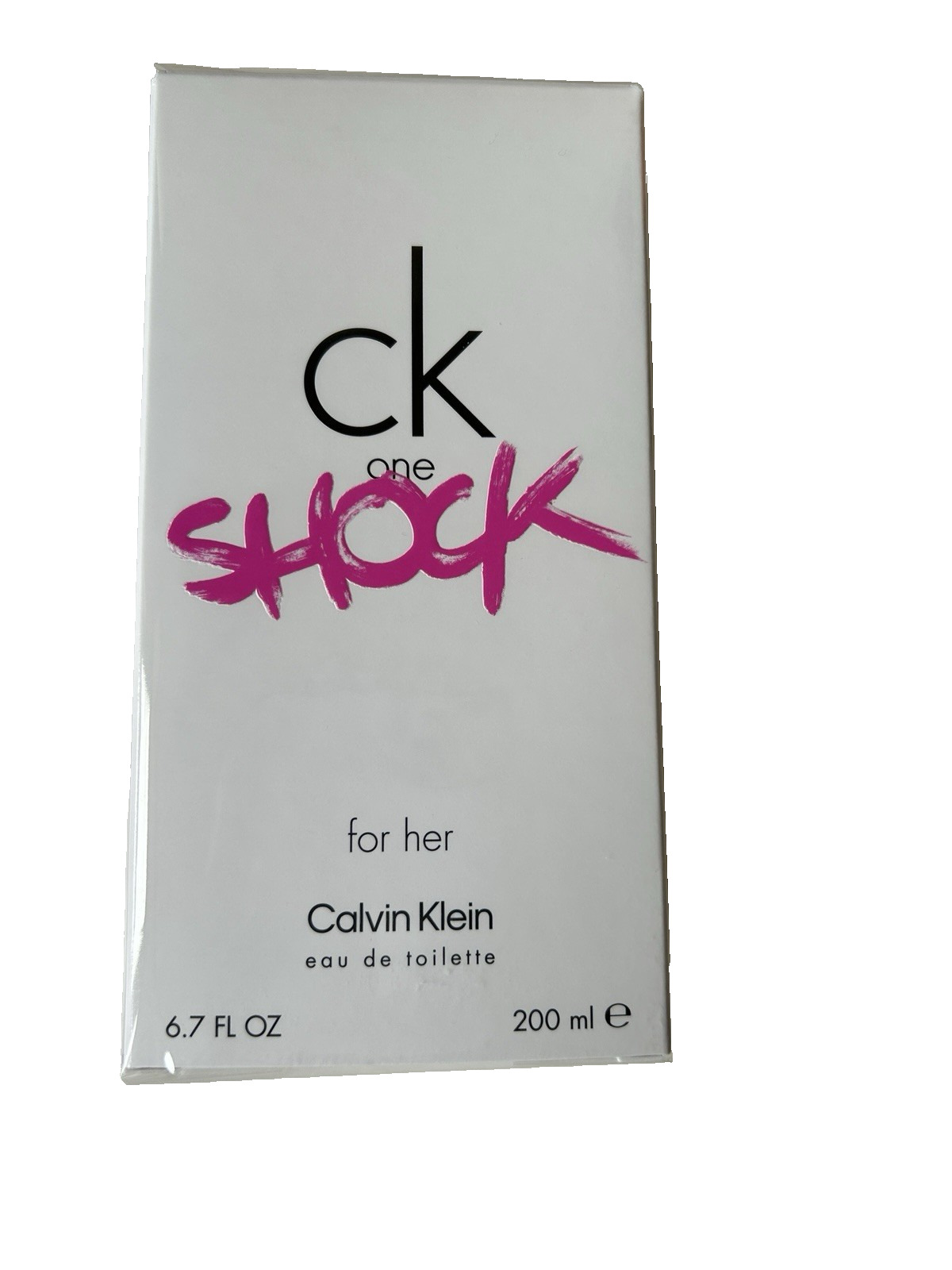 Calvin Klein CK One Shock for Her Eau de Toilette 200ml Spray 7 Calvin Klein CK One Shock For Her Eau de Toilette 200ml Spray Women Ladies Edt