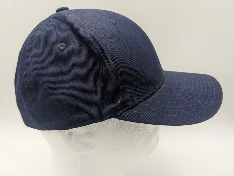 Troy Lee Designs Hat Blue Small Medium Sample Navy Flex Fit S/M - Image 2 of 4