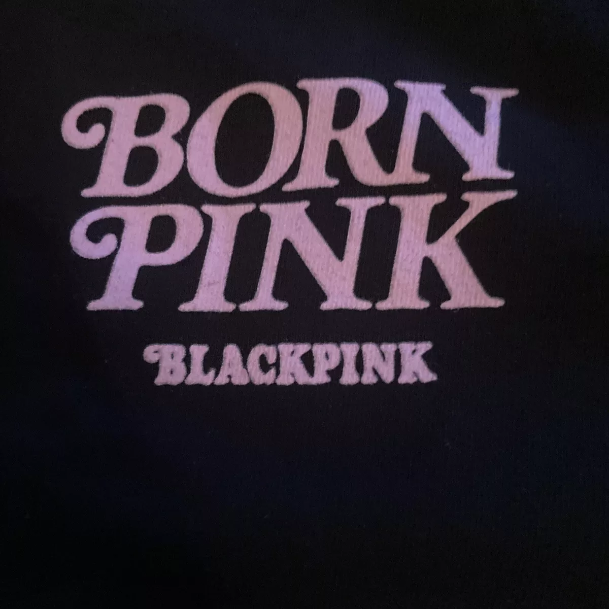 BLACKPINK BP x Vick Verdy Black T Shirt Born Pink Size Medium From NYC Pop  Up