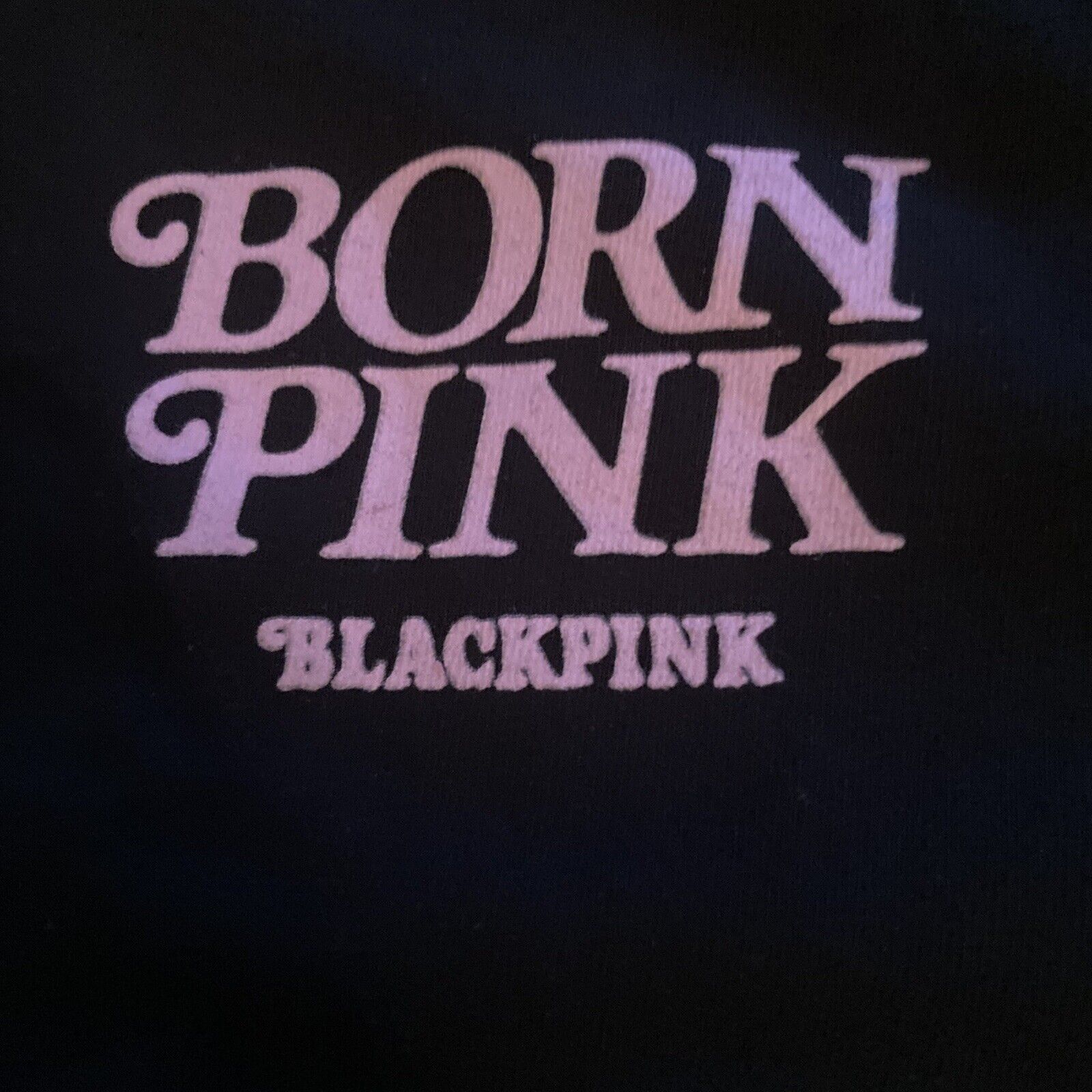 BLACKPINK BP x Vick Verdy Black T Shirt Born Pink Size Medium From ...