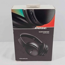 New Bose QuietComfort Noise Cancelling Bluetooth Headphones Black 884367-0100
