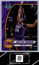 2024-25 Bowman University Chrome #6 Aneesah Morrow Purple Lava Refractor