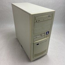 Vintage Beige Unbranded AT Tower Copmuter Cas...