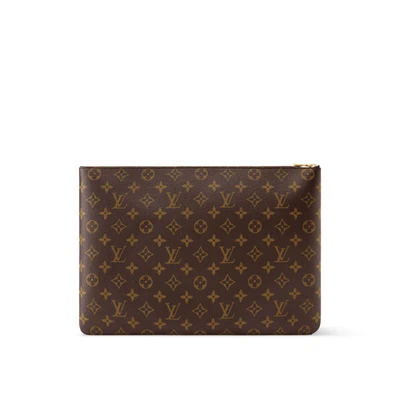 Louis Vuitton NEW Key Pouch size L 36 x 27.5 x 2 cm monogram M27630 LV BROWN - Bild 1 von 3