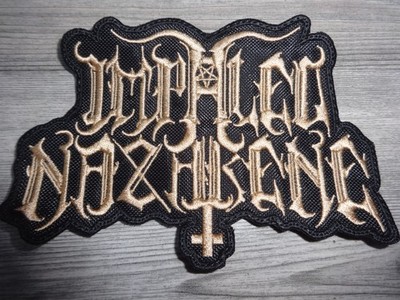 Impaled Nazarene Patch Shape Laser Cut Cyber Punk Black Metal Taake