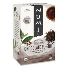 Numi Organic Tea, Chocolate Puerh, 16/box 10360 NUMI Numi 10360 680692103601