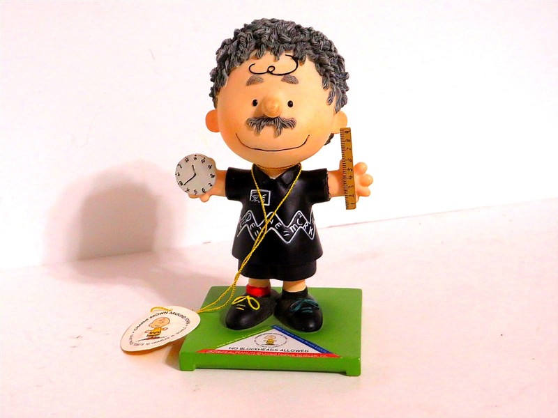 SNOOPY PEANUTS WESTLAND GIFTWARE CHARLIE BROWN AROUND TOWN SERIES FIGURINE