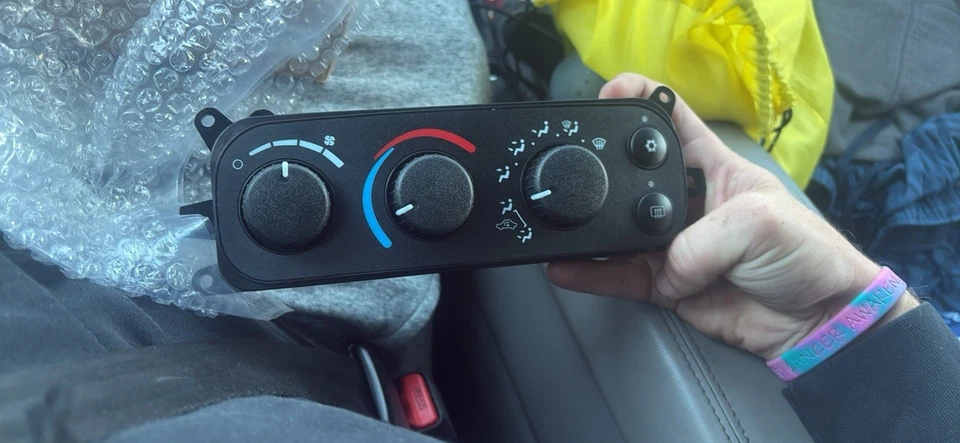 Módulo de controle climático HVAC para Dodge Ram1500 Ram2500 Ram3500 2002-2005 Dakota - Imagem 2 de 3