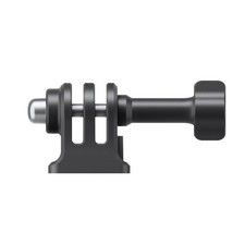 3 Prong to 1/4 Inch Adapter Black Action Camera Tripod Mount Connector