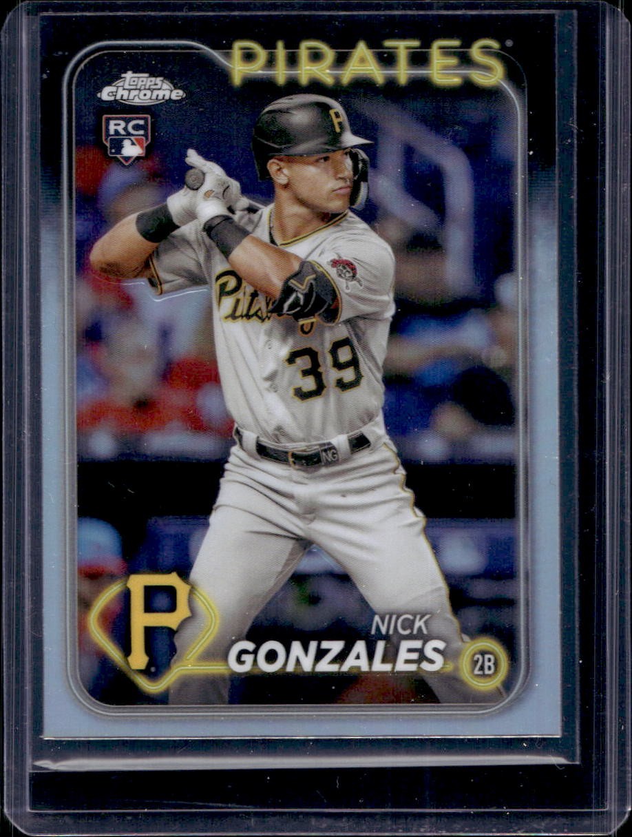 Nick Gonzales 2024 Topps Chrome #72 Rookie Refractor
