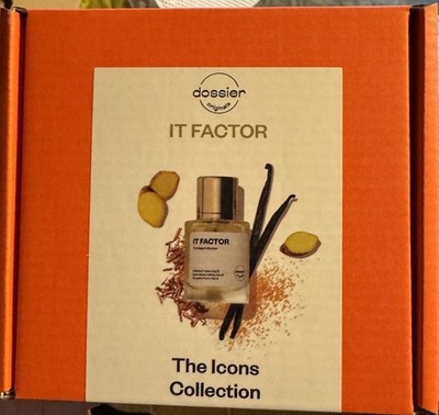 Dossier Originals IT FACTOR Eau De Parfum Spray 1.7 oz 50 ml New