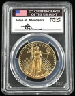 1997-W $50 American Gold Eagle 1 oz Proof PCGS PR70 DCAM US Coin MERCANTI SIG.