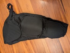 Pantalones de fútbol Russell Athletics para hombre grandes negros 7 piezas acolchados nuevos