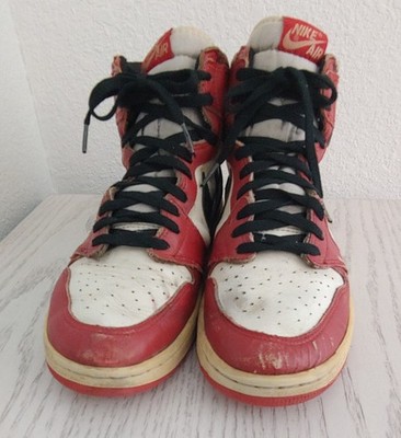Nike Air Jordan 1 Chicago US 11 Made in Korea 1985 Original Vintage Sneakers