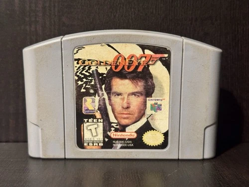 GoldenEye 007 (Nintendo 64, 1997) N64 Authentic Tested & Working!