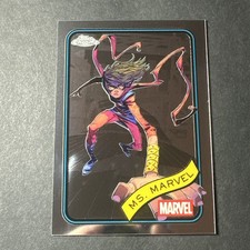2025 Topps Chrome Marvel MS. MARVEL #130 Kamala Khan Base Card