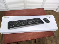 New Microsoft Wireless Desktop 850 w/ AES Keyboard Mouse Secured Data Encryption