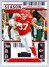 2024 PANINI CONTENDERS FOOTBALL TRAVIS KELCE KANSAS CITY CHIEFS #48