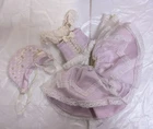 Nyan House long dress purple MDD SDM 1/4 bjd