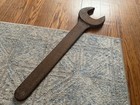 Huge Antique Industrial Fixed Mouth  IRON WRENCH - More than 20 Inches Long - — photo 1