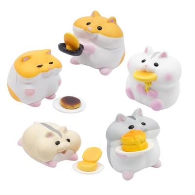 Chubby Hamster Pancake Class Blind Box Gacha Figure Japanese 1 Random Figure
