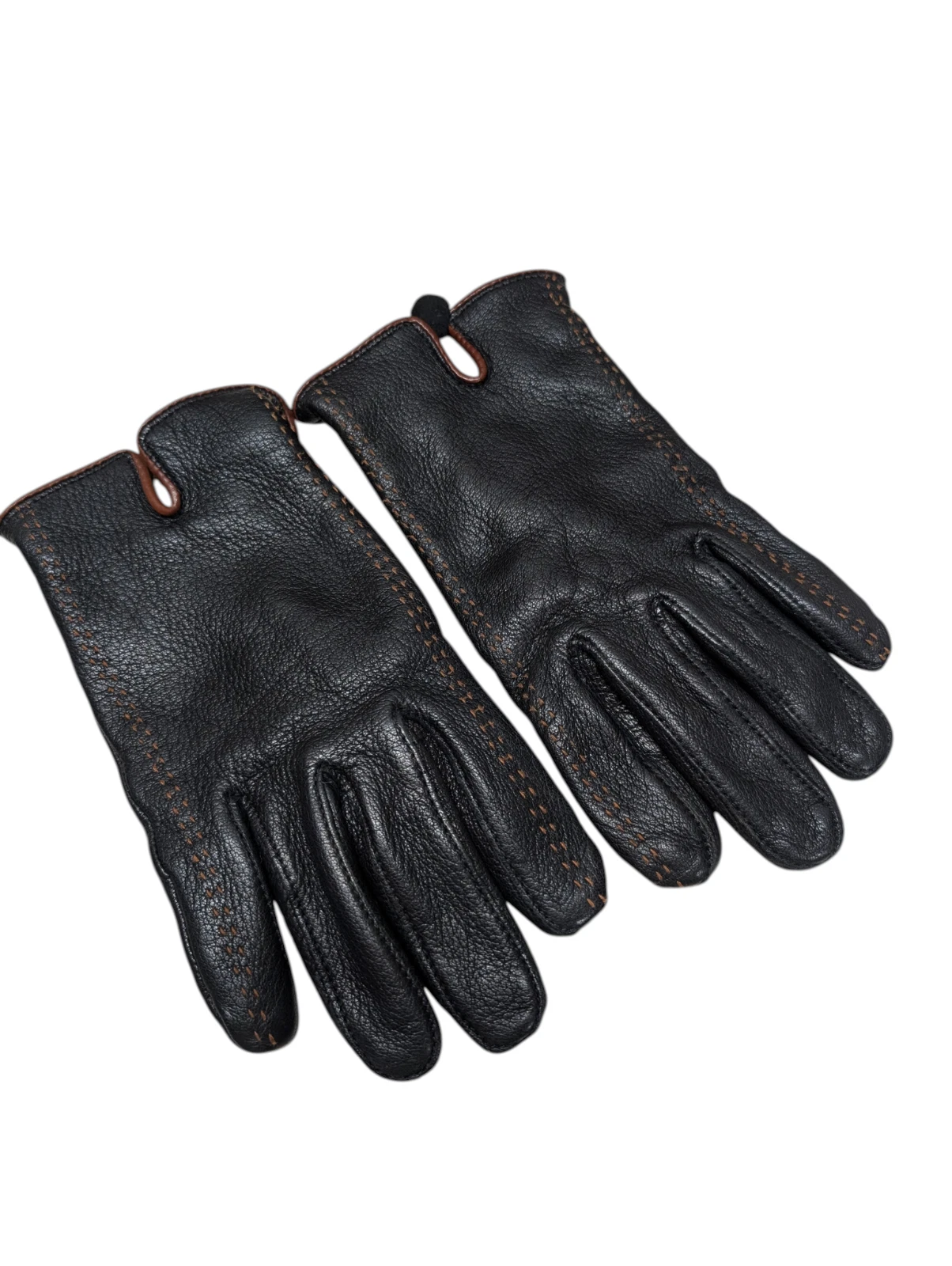 Men's Johnston & Murphy Leather & Cashmere Gloves size M