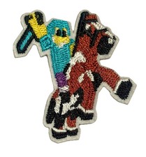 Minecraft Patch Iron On Sew On Embroidered