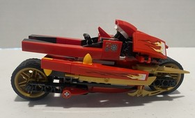 Lego Ninjago 9441 Kai's Blade Cycle Complete with Minifigs