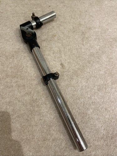 22 mm Tom Post / L Rod | Schwarz und Chrom | Kostenloser Versand