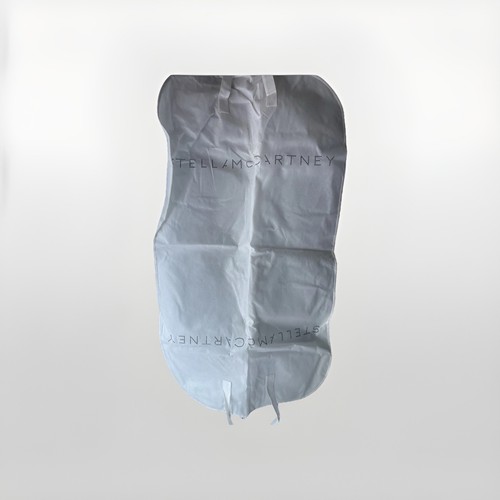 Stella McCartney Suit Garment Bag White Travel Dust Cover Suit Dress Protector