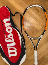 Wilson K Factor 4 1/4 Tennis Racket Includes Soft Tennis Case