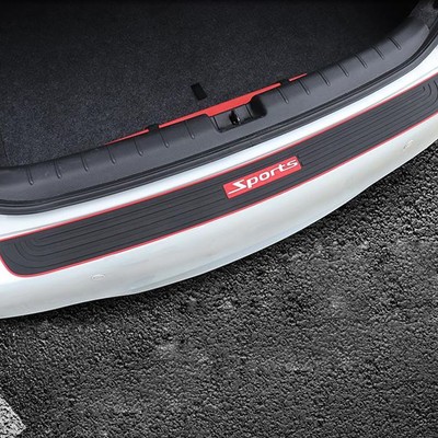 Rubber Car Rear Bumper Guard Scratch Protector Non-slip Pads Cover Accessories
