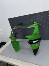 2000 00 Kawasaki ZX-9 ZX900 T Front Upper Main Headlight Fairing Cowl Cover 2001