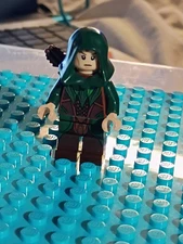 LEGO Mirkwood Elf Archer Minifigure Dark Green Outfit lor078 