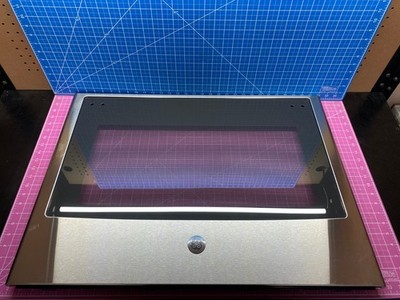 GE Double Oven Upper Outer Door Glass (SEE PICS) P# WB57T10378 WB56X33188