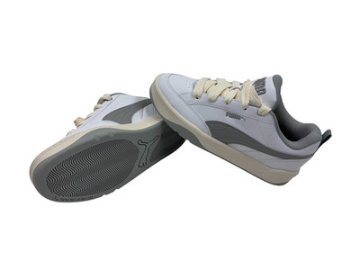 PUMA Sneaker Gr. 44 Unisex Park Lifestyle Schuhe weiß Herren Damen Turnschuhe