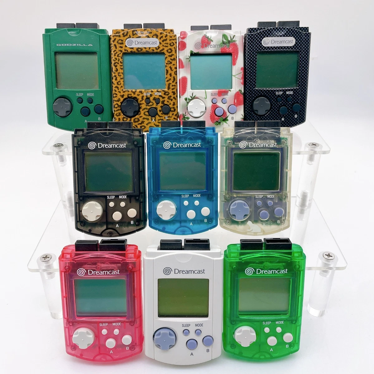 VMU SEGA Dreamcast Original - Neuf - Import Japon - Vert - 8Mo