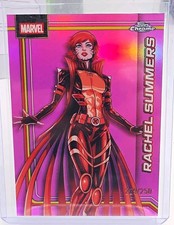 Topps Chrome Marvel 2026 Rachel Summers Pink Refractor 229/250 #141