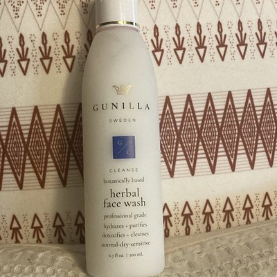 Gunilla Sweden botanically based Herbal Face Wash Professional Grade New!