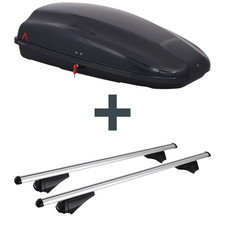 Dachbox G3 Arjes 320 + Dachträger Menabo Tiger für Hyundai i30 CW Kombi PDE TOP