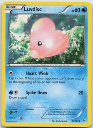 Luvdisc 27/106 XY Flashfire Uncommon