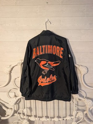 Vintage Baltimore ORIOLES Jacket 90s Y2K Spell Out Full Zip Apex One Mens M