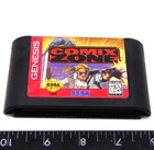 Authentic Comix Zone Sega Genesis Game Cartridge Tested Works OEM