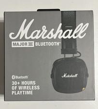 Marshall Major III Bluetooth Wireless On-Ear Headphone BLACK MAJOR 3