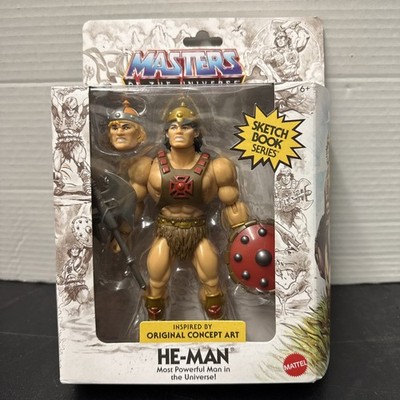 MOTU MASTERS OF THE UNIVERSE Sketchbook Series HE-MAN 6'' Figure NEW Target Exclu