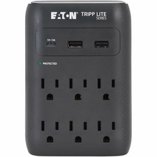 Eaton Tripp Lite Series Protect It 6-Outlet Surge Protector - 5-15R Outlets, US