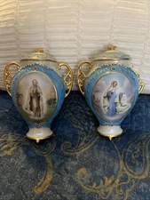 Ardleigh Elliot Visions of Mary Heirloom Porcelain Music Box 2001, Lot Of 2