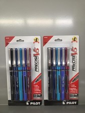 5-Pack Pilot Precise V5 Rollerball Pens Assorted Inks Extra Fine 0.5mm Brand New