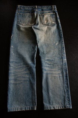 パンツ 1998 HELMUT LANG CLASSIC DENIM archive HELMUT LANG 1998 SS Runway Painter Denim Archive Jeans Size 30 | eBay