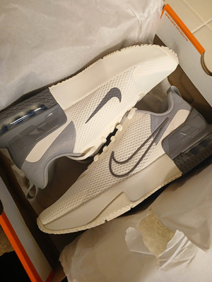 Nike Air Max Alpha Trainer 6 Men's White/Gray Low Top Lace-Up Sneaker FQ1833-115